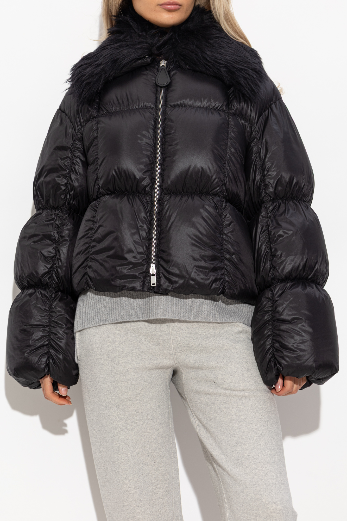 Black Down jacket JIL SANDER - Vitkac Italy